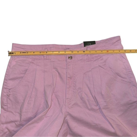 Wild Fable Super High Rise Pleated A-Line Shorts Purple - Picture 5 of 15